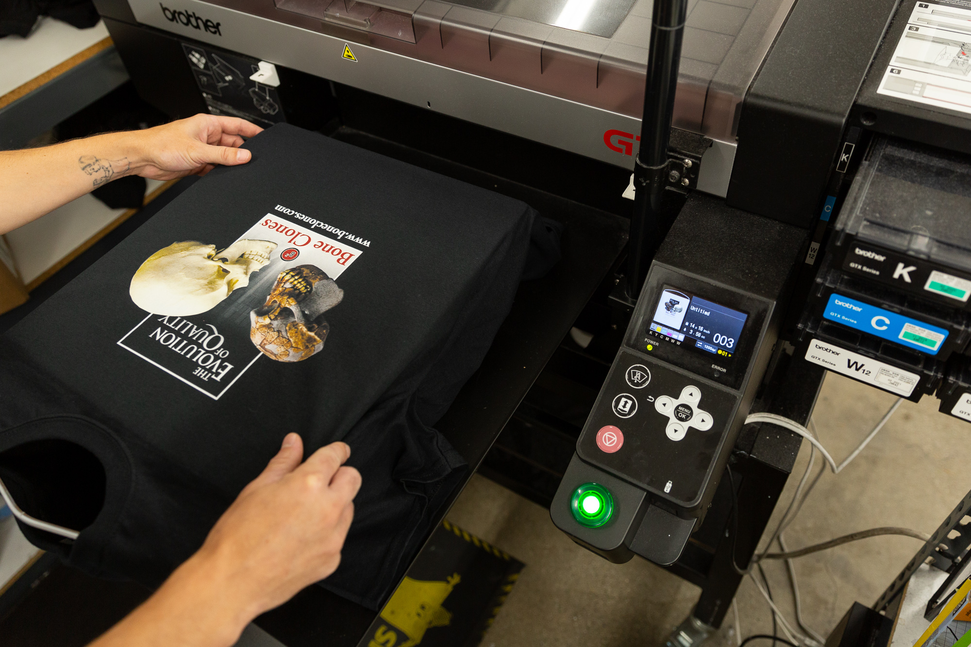 DirecttoGarment Printing Imprint Revolution Digital printing on