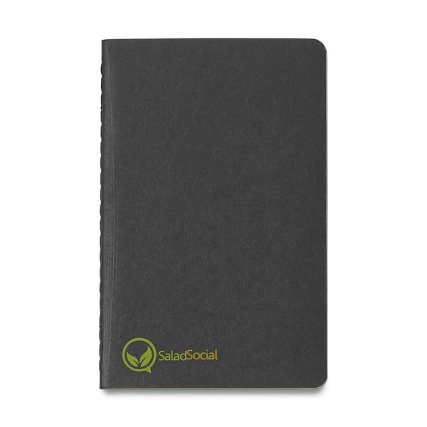 Moleskin notebook with custom logo