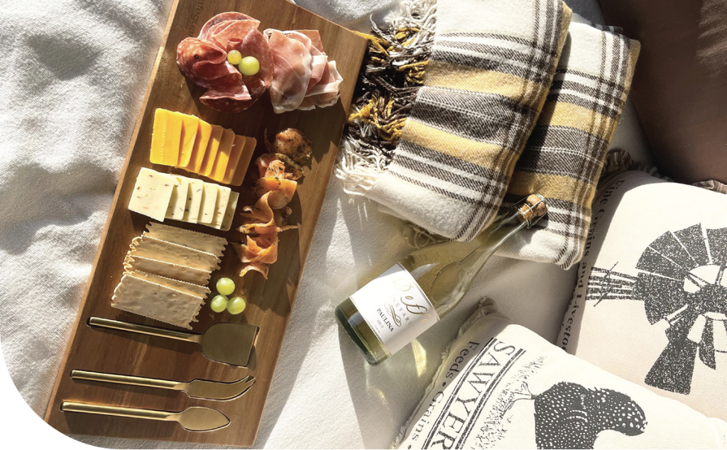 Cheeseboard and Wine