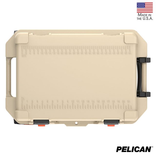 Pelican 45qt Elite Wheeled Cooler Khaki 5