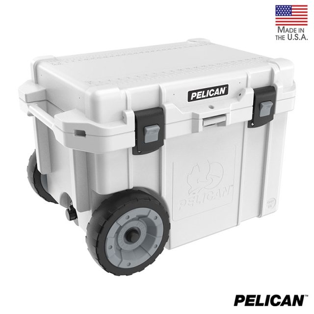 Pelican 45qt Elite Wheeled Cooler White 3