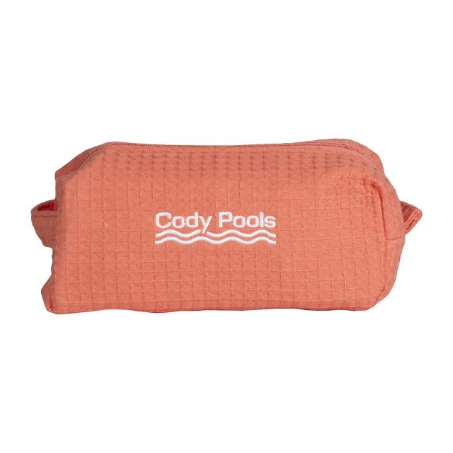 Waffle Weave Cosmetic Bag 2