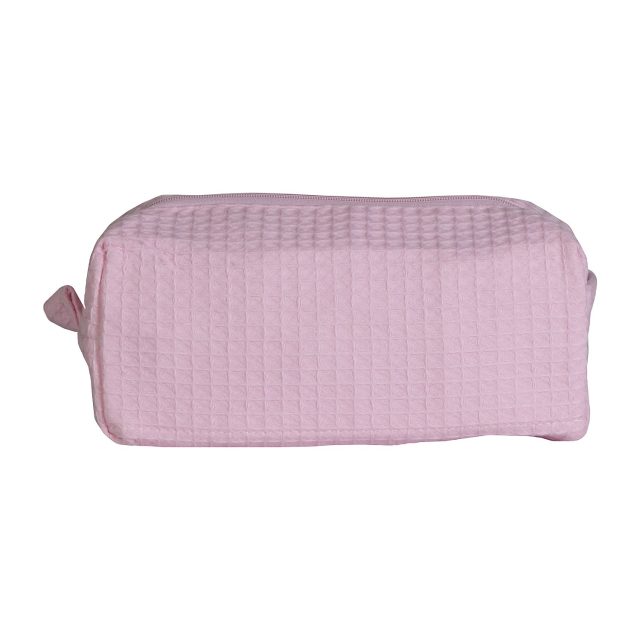 Waffle Weave Cosmetic Bag 4